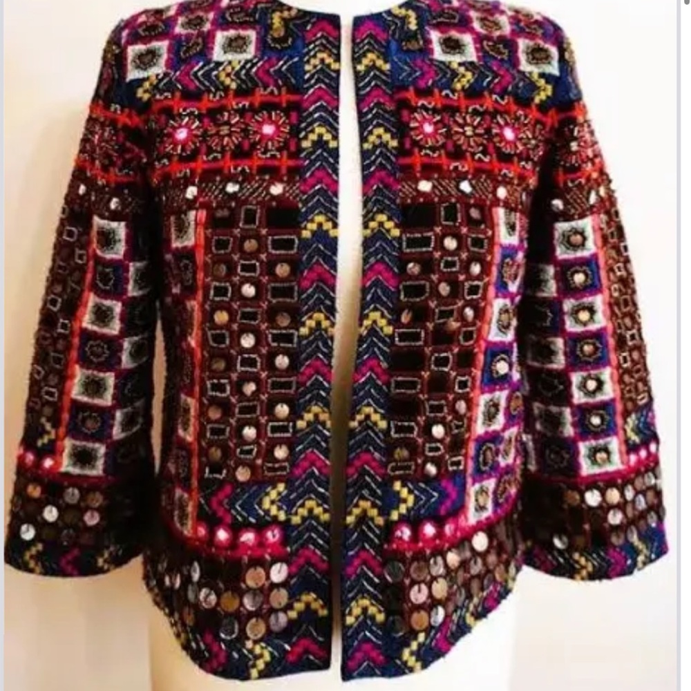 Zara Embroidered jacket - Picture 2 of 6